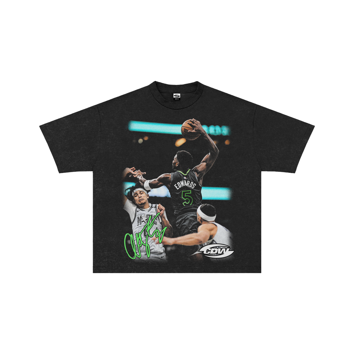 CDW Anthony Edwards Dunking Tee Black