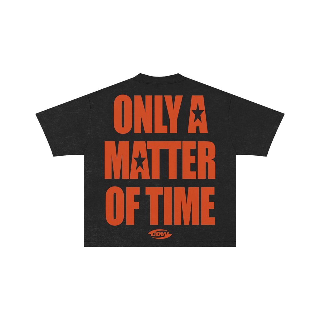 CDW Shedeur Sanders Only A Matter of Time Tee Vintage Black