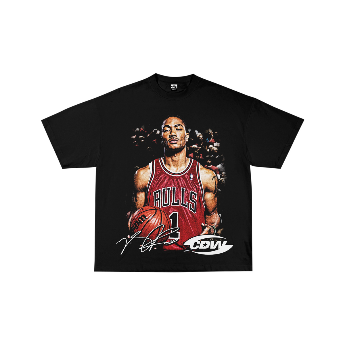 CDW Derrick Rose Tee Black