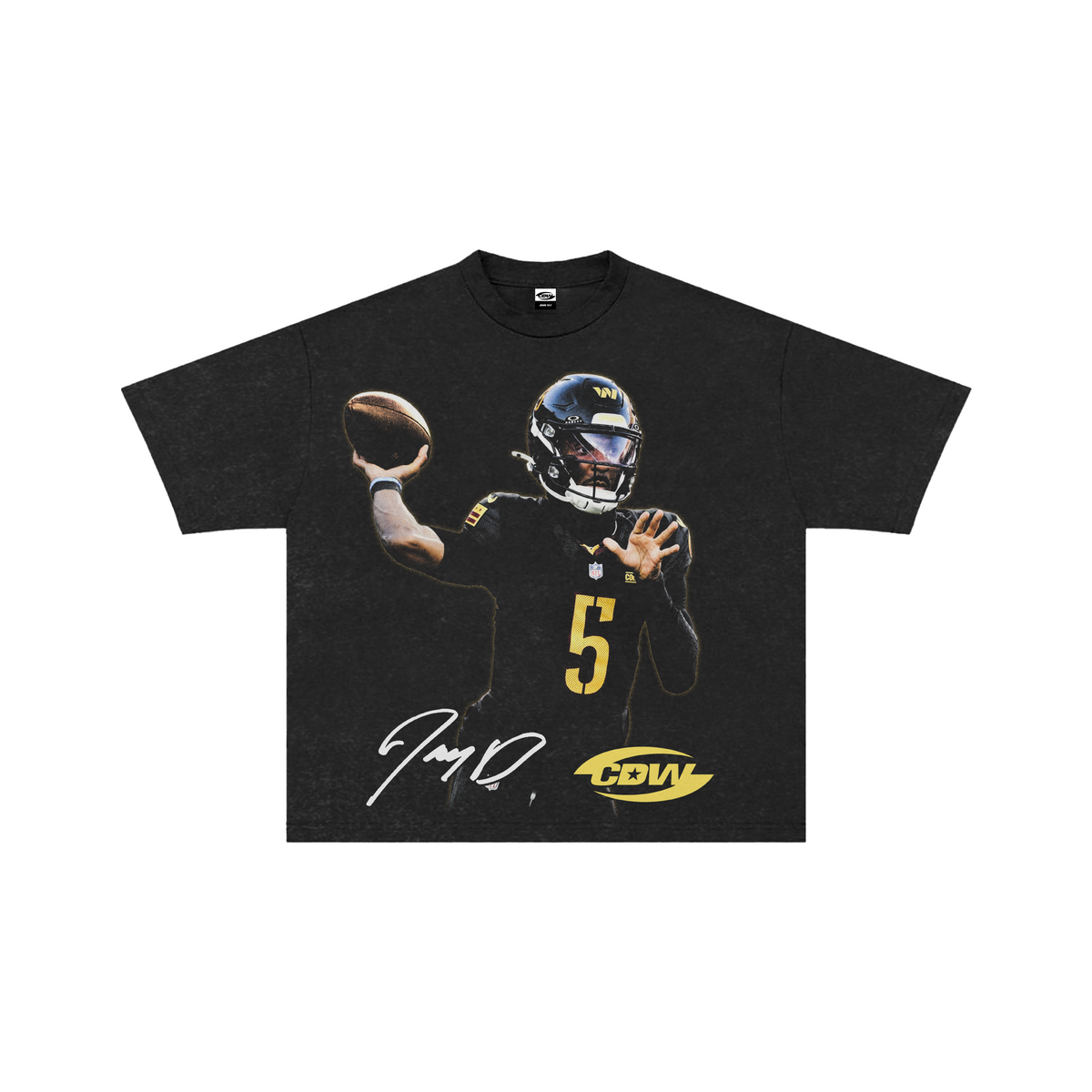 CDW Jayden Daniels Black Tee