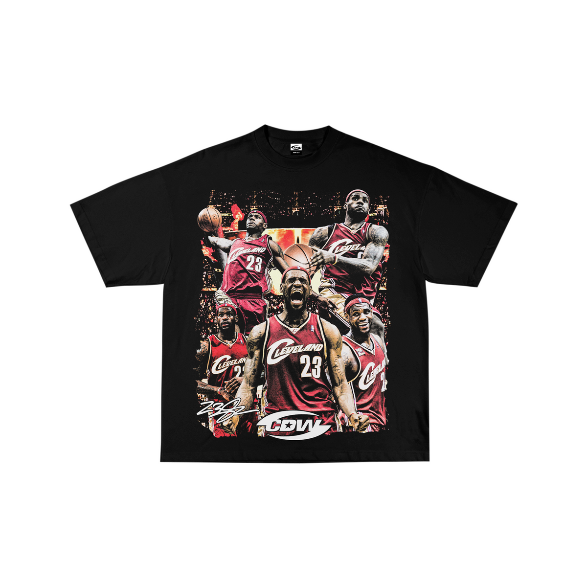 CDW Cleveland Cavs Lebron James Tee Black